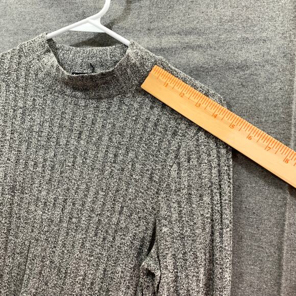 Love Ari Gray Dress Women Large Long Sleeve Sweater Dress - Picture 4 of 6